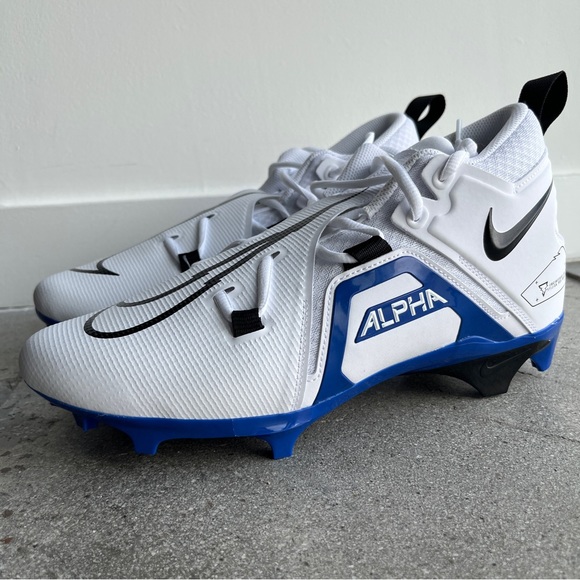 Nike Alpha Menace Pro 3 Men’s Football Cleats Size 10.5 CT6649-101 - Picture 6 of 8